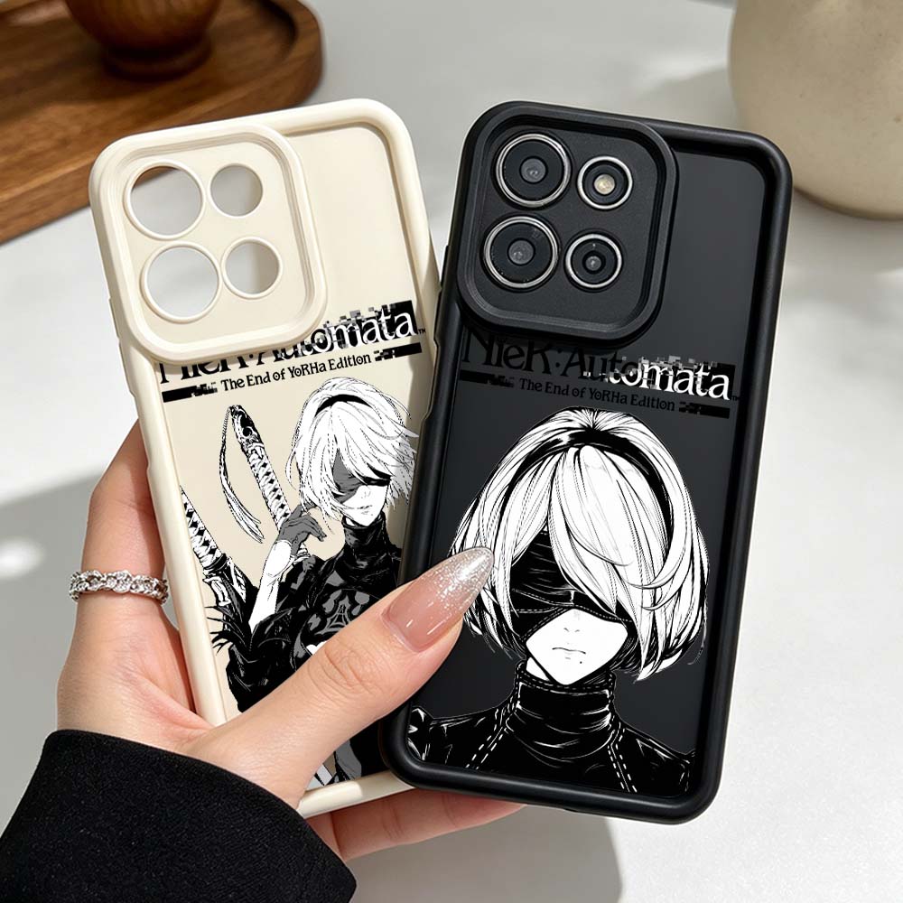 Phone Case Anime - Funda de silicona NieR Automata Anime