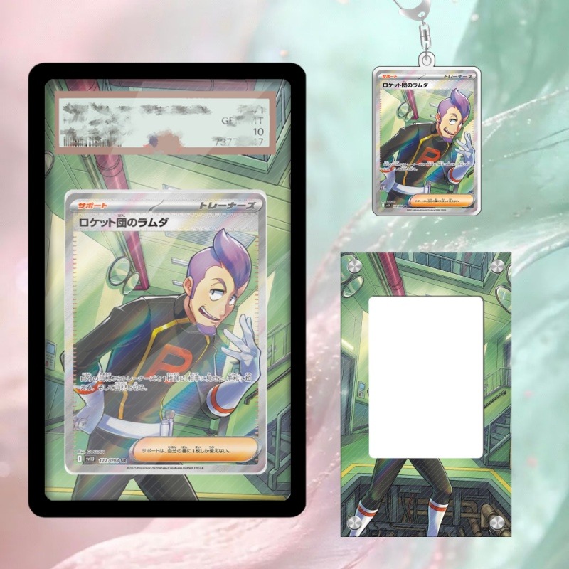 Anime Merchandise From Japan - Estuche Protector Acrílico para Tarjetas Pokémon,