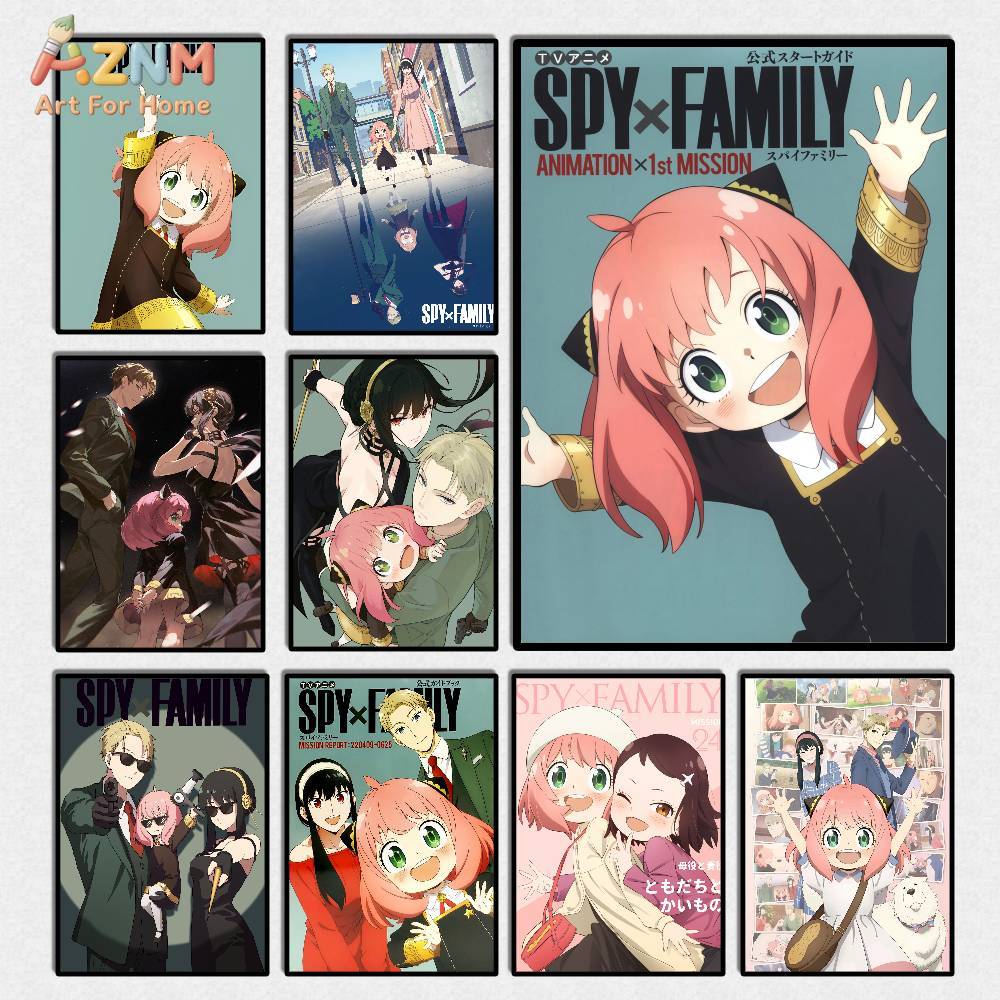 Anime Merchandise Posters - AZNM Spy x Family Anime -