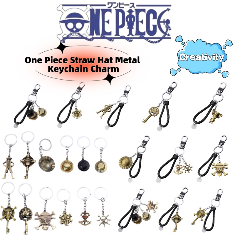 Anime Merchandise Japan - Llavero metálico creativo de One Piece