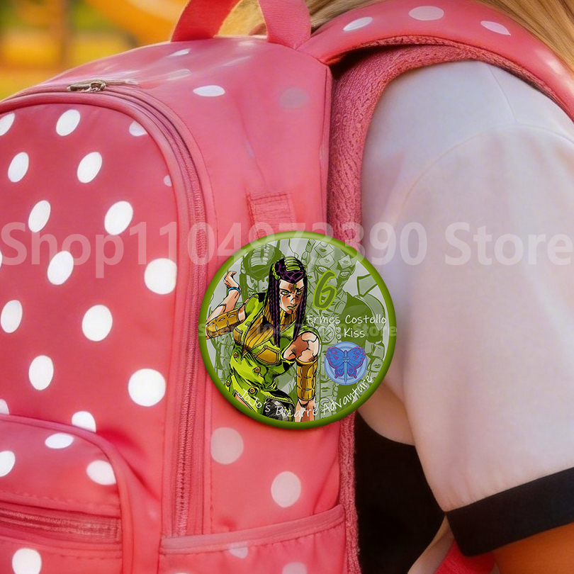 Pin Redondo con Figura de Nori - Jojo Anime Merchandise reseña y precio