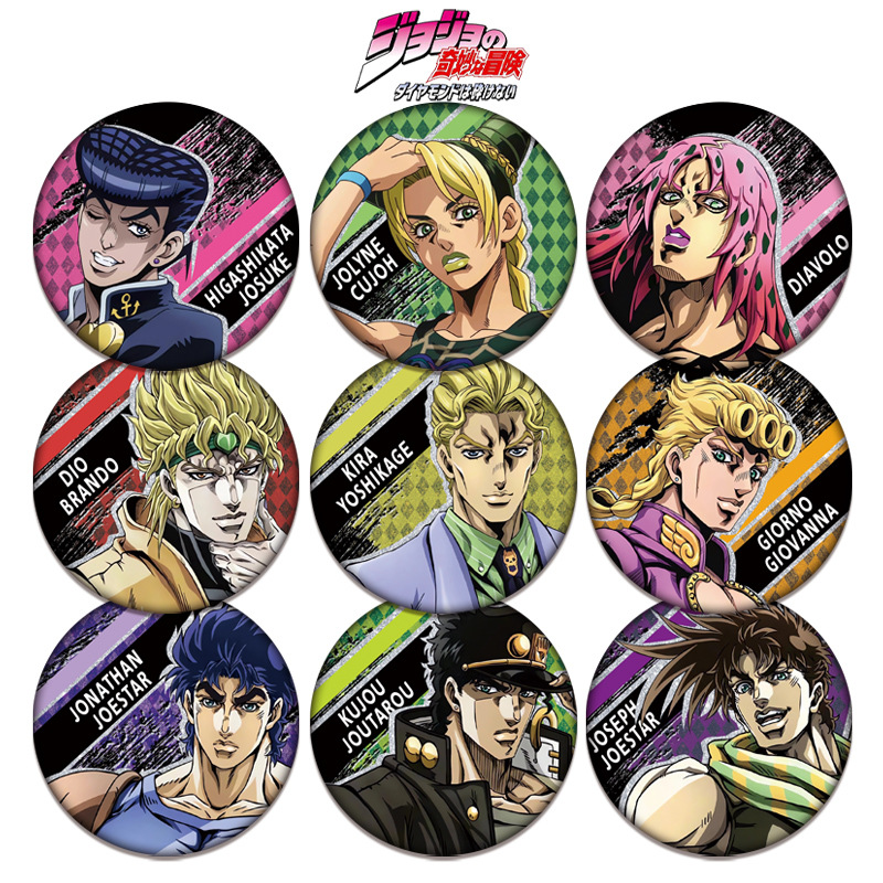 JOJO Bizarre Adventure insigni - Jojo Anime Merchandise reseña y precio