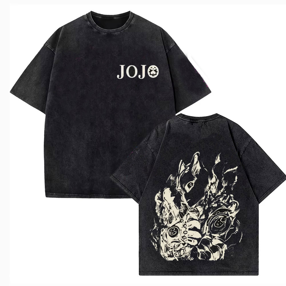 Camiseta Vintage Lavada para H - Jojo Anime Merchandise reseña y precio