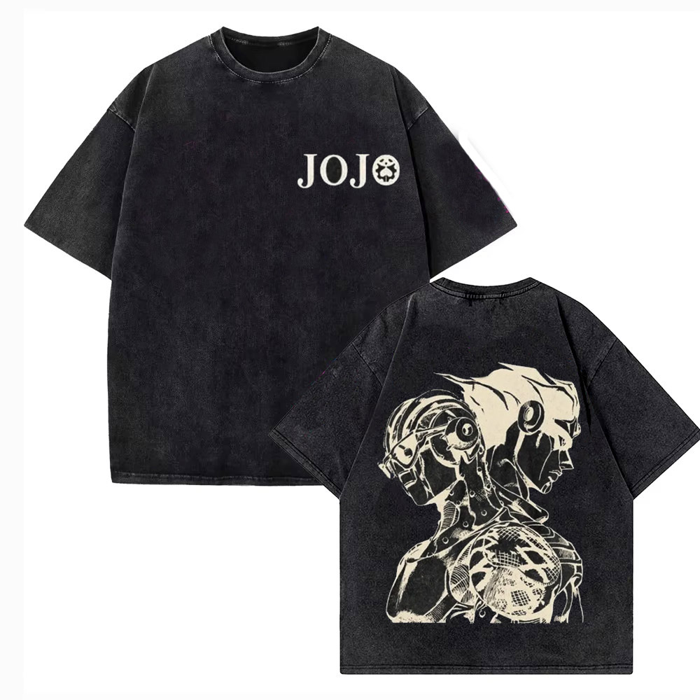 Camiseta Vintage Lavada para H - Jojo Anime Merchandise reseña y precio