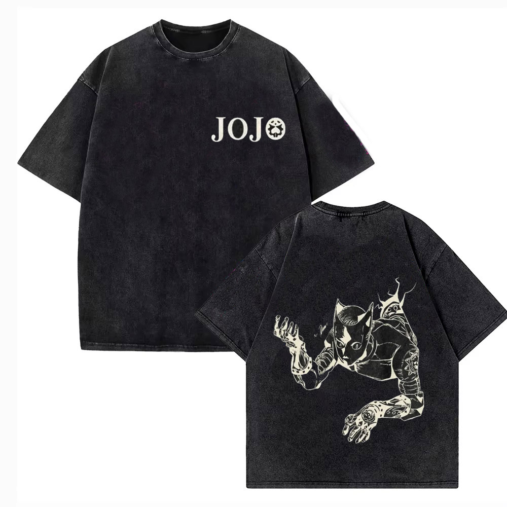 Camiseta Vintage Lavada para H - Jojo Anime Merchandise reseña y precio