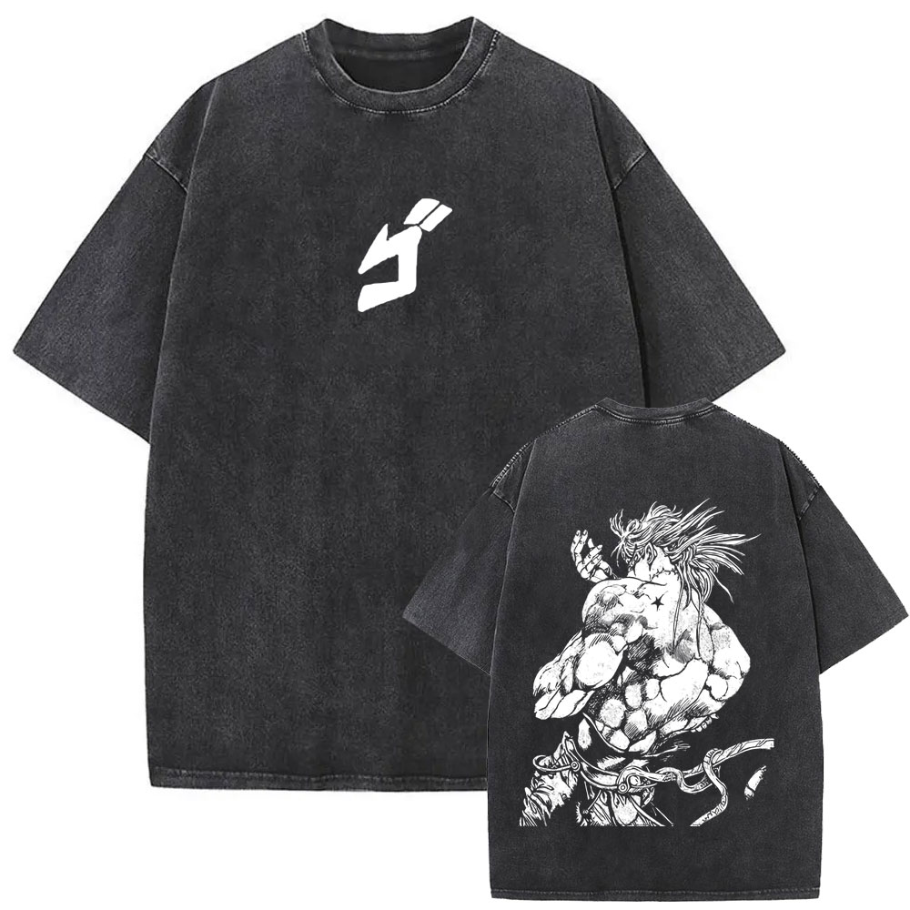Camiseta Vintage Lavada de Ani - Jojo Anime Merchandise reseña y precio