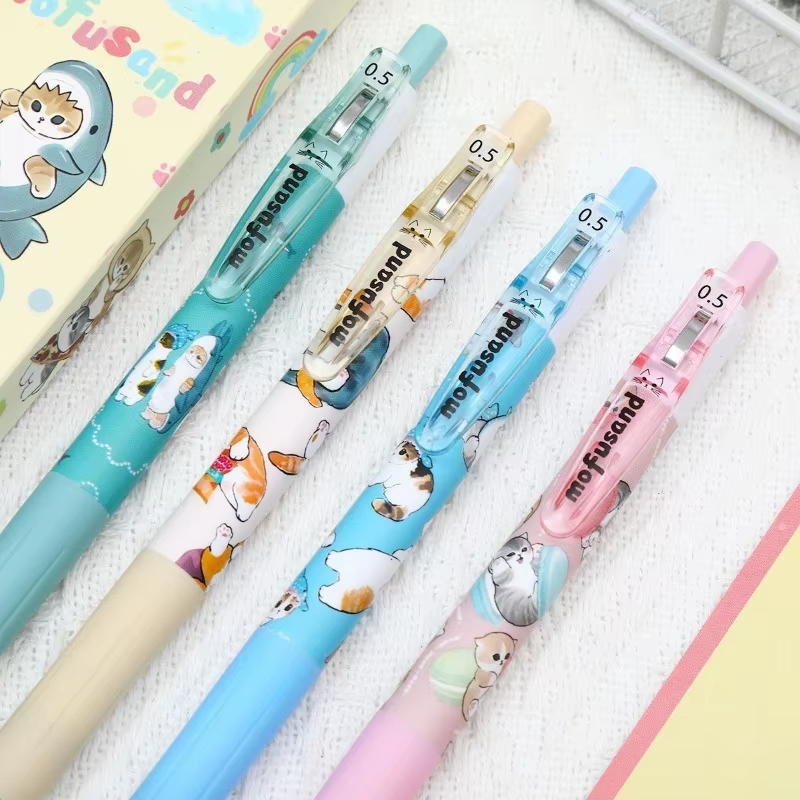 4 bolígrafos Mofusand creativo - Anime Merchandise Types reseña y precio