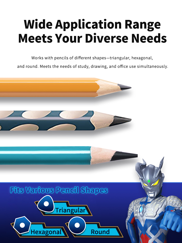 Sacapuntas Ultraman, papelería - Anime Merchandise For Kids reseña y precio