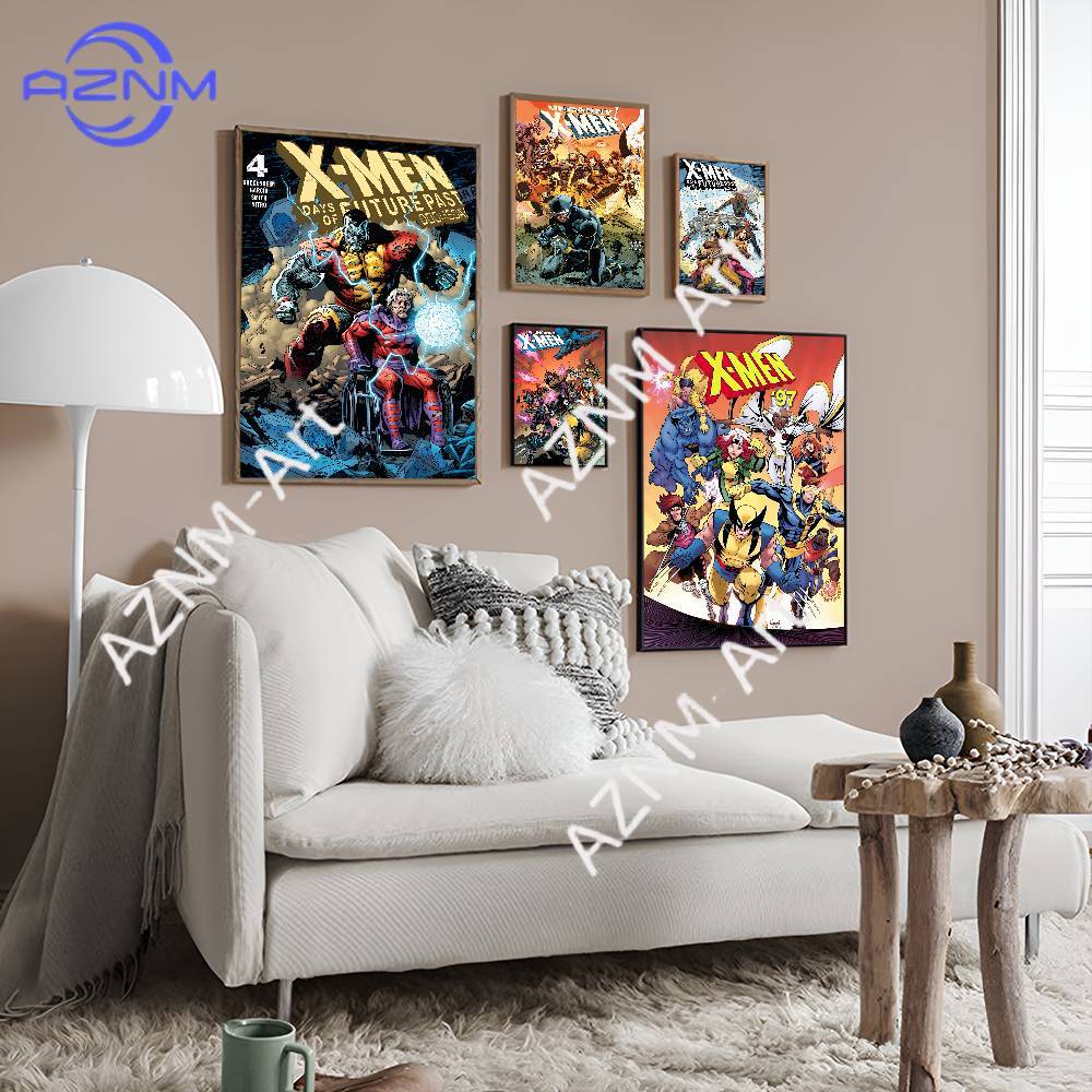 1 Póster Vintage de la Películ - Anime Merchandise Posters reseña y precio