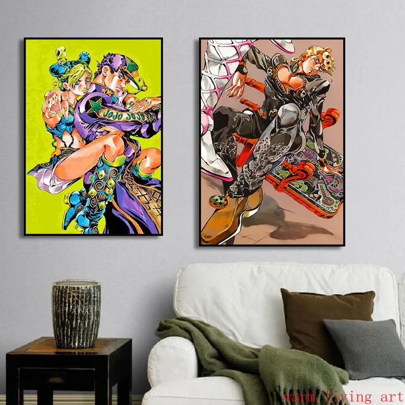 Póster de Anime clásico JoJo's - Jojo Anime Merchandise reseña y precio