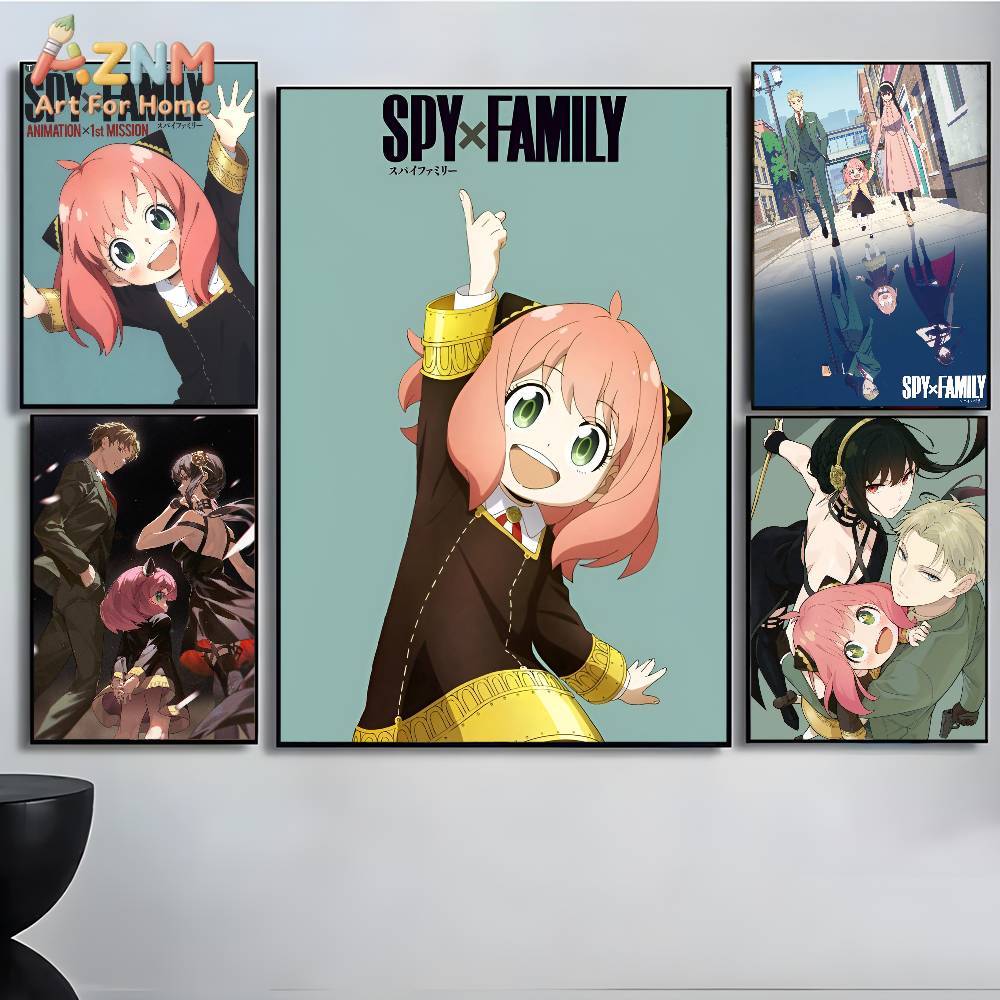 AZNM Spy x Family Anime - Impr - Anime Merchandise Posters reseña y precio