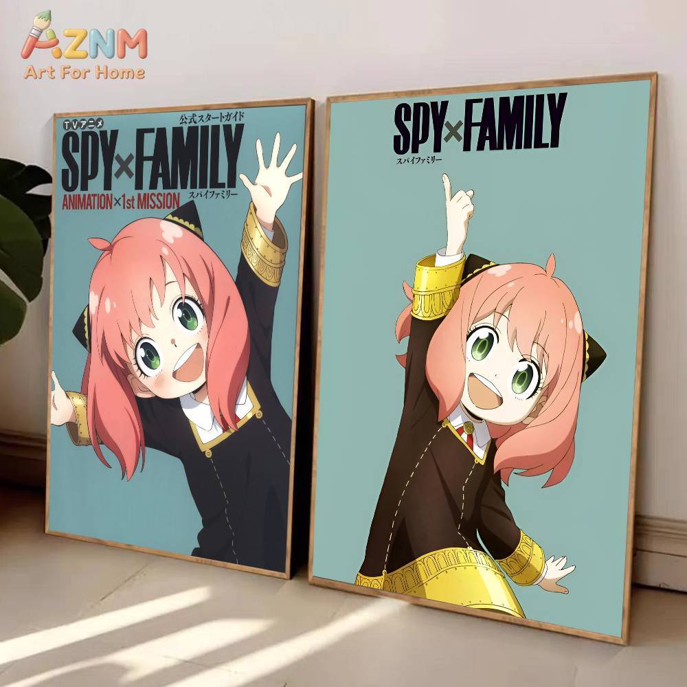 AZNM Spy x Family Anime - Impr - Anime Merchandise Posters reseña y precio