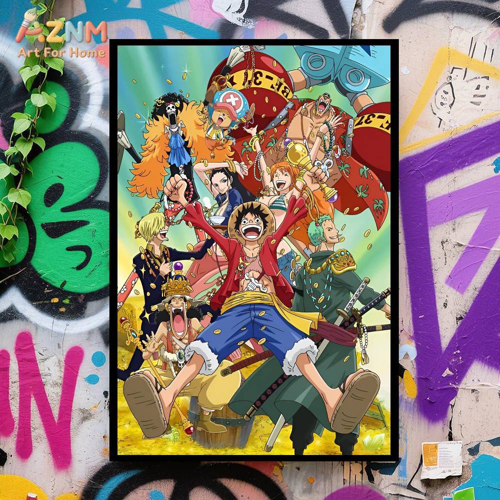 AZNM Impresión en lienzo sin m - Anime Merchandise Posters reseña y precio