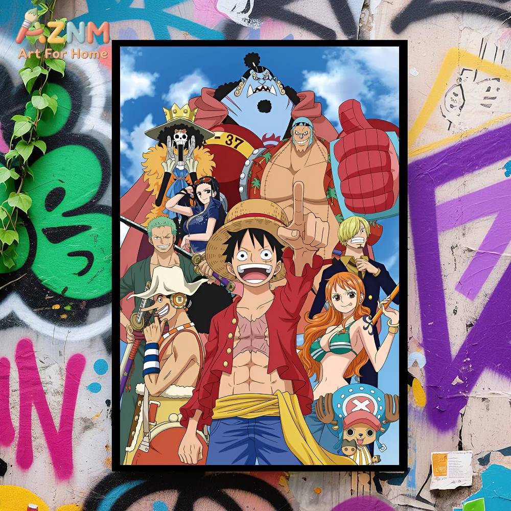 AZNM Impresión en lienzo sin m - Anime Merchandise Posters reseña y precio