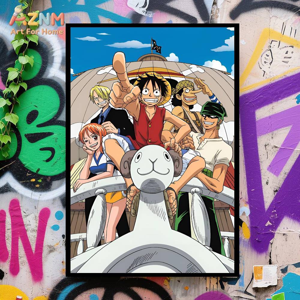 AZNM Impresión en lienzo sin m - Anime Merchandise Posters reseña y precio