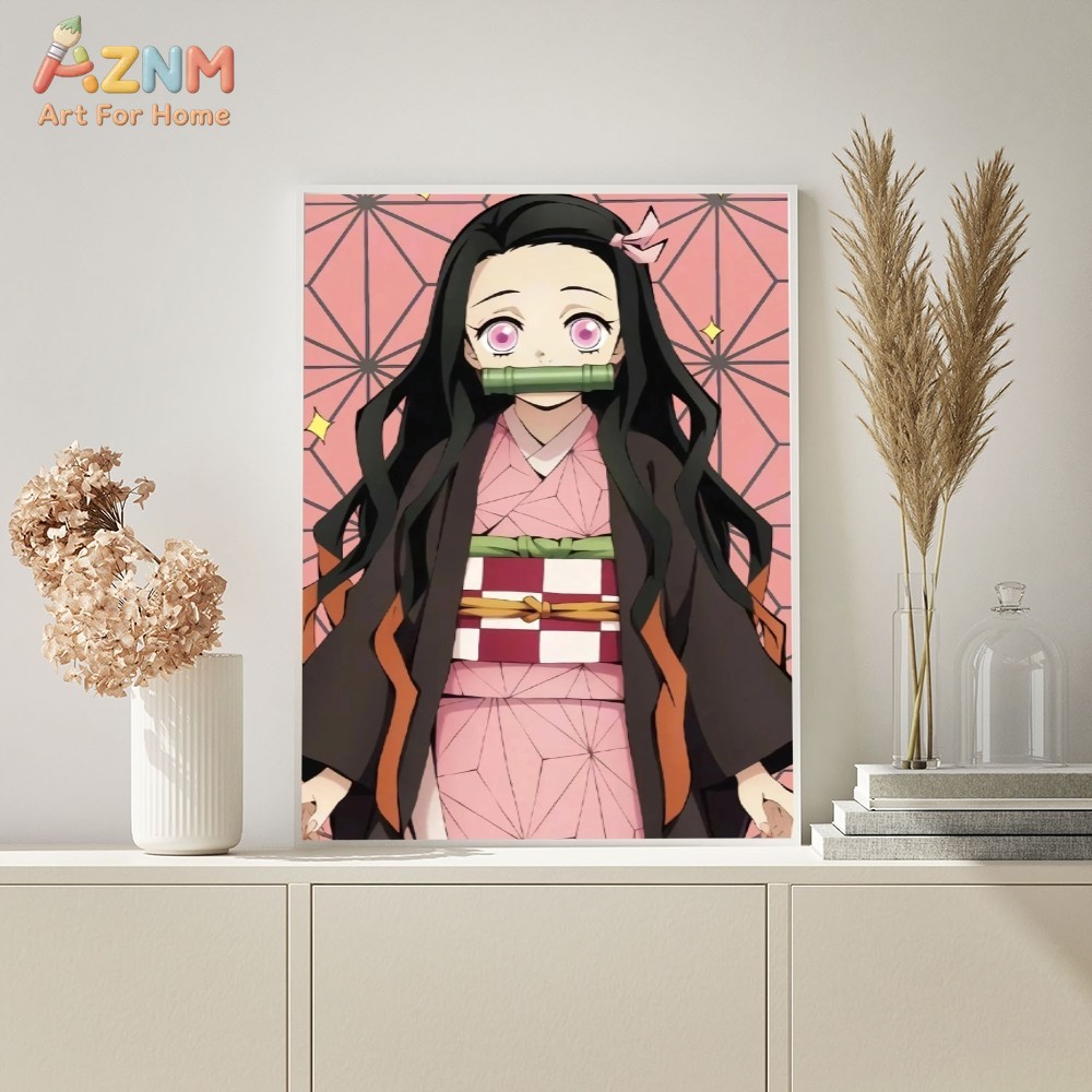AZNM Demon Slayer Kamado Nezuk - Anime Merchandise Posters reseña y precio