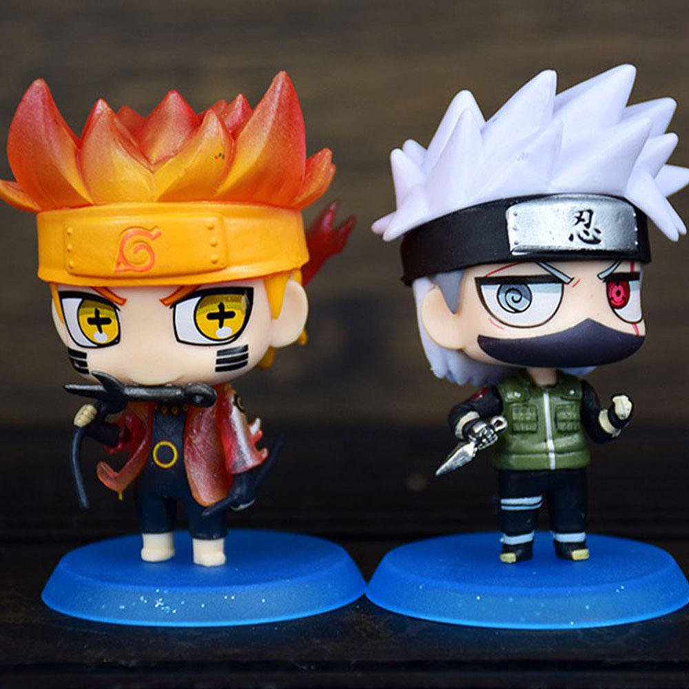 Caliente 6 unids/set Naruto Sh - Rare Anime Merchandise reseña y precio