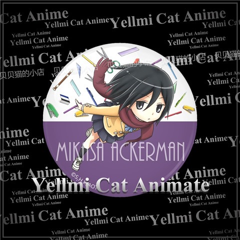 Broche Oficial de Ataque a los - Anime Merchandise Types reseña y precio